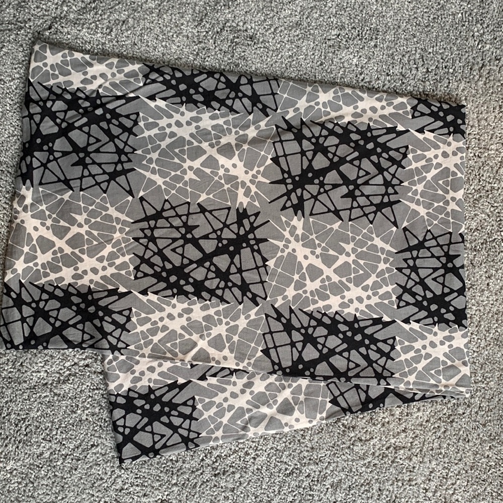 Black, gray and white scarf  - Marc by Marc Jacobs